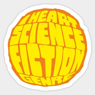 Science Fiction - Simple  Design Sticker